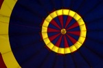 Inside a hot air balloon, Loyalton, California